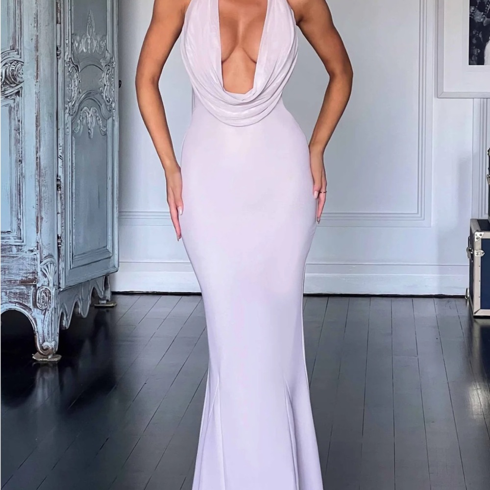 BABYBOO CHRISHELLE MAXI DRESS - BONE